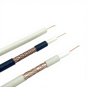 <span class=keywords><strong>Cable</strong></span> <span class=keywords><strong>Coaxial</strong></span> <span class=keywords><strong>RG6</strong></span> de Cobre Desnudo CCA de Baja Pérdida -25DB, <span class=keywords><strong>Precio</strong></span> <span class=keywords><strong>por</strong></span> <span class=keywords><strong>Metro</strong></span> para CCTV, Comunicación, Antena, Satélite - Product Image 3