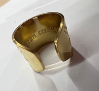 Bague personnalisée en forme de couette pour femme