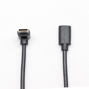 Micro USB a Up/Down Tipo C Cable 90 grados en ángulo USB C macho a Micro B hembra OTG Adaptador convertidor para MacBook Pro - Product Image 5