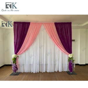 Extensible <b>Backdrop</b> <b>Stand</b> Portable Pipe and Drape Kits Easy Setup for Weddings Decor - Product Image 6