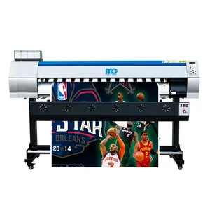 MC Imprimante Grand Format Ukuran 1.6M 1.8M Format Lebar Eco Solvent Printer Sublimasi Pencetakan Harga Plotter Sublimasi