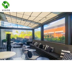 Auvents rétractables en tissu imperméable, voiles <span class=keywords><strong>d</strong></span>'<span class=keywords><strong>ombrage</strong></span> rétractables, pergolas à toit rétractable - Product Image 1