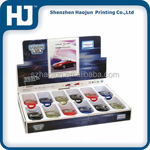Vente au détail En <span class=keywords><strong>Carton</strong></span> <span class=keywords><strong>Carton</strong></span> Jouet Présentoir de Comptoir, Modèle de <span class=keywords><strong>Voiture</strong></span> Jouet - Product Image 1