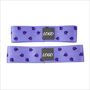 Logotipo personalizado Fitness Yoga Estiramiento Látex Juego de bandas de ejercicio Antideslizante Cadera Círculo Bandas de resistencia para ejercicio - Product Image 4
