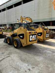 Cargadora de Ruedas Mini Usada Original de EE. UU. Caterpillar Cat 246C, Minicargadora CAT 246 de Segunda Mano con Motor Cummins - Product Image 6