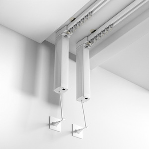 Duya Smart Electric Curtain Track U-Shaped Curved Window Voice Control Aluminum Alloy Ceiling Installation Easy Setup - Product Image 2