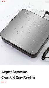 चेंजक्सी फैक्टरी 1g डिजिटल इलेक्ट्रॉनिक्स पोर्टेबल स्टेनलेस शिपिंग स्केल उच्च गुणवत्ता वाले डाक पैमाने - Product Image 2