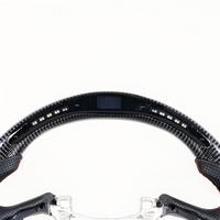 Volant de voiture en fibre de carbone LED, vente directe usine, amélioration de marché secondaire, compatible Honda Fit HR-V 2014-2020