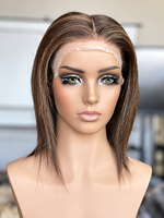 Perruques en cheveux humains SHY Medical, respirantes, entièrement en dentelle, aspect naturel, cheveux de qualité supérieure, remplacement capillaire pour les cliniques, fournisseur