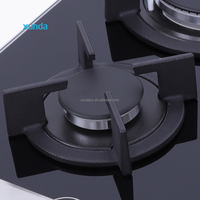 Cocina de Gas Xunda de 5 Quemadores, Nueva Llegada, Precio Razonable, con Excelente Diseño y Placa de Cocción Integrada para el Hogar