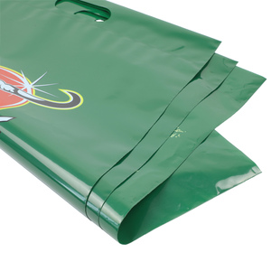 Tùy chỉnh in logo chenghua thương hiệu túi phẳng chết cắt dày có thể tái chế PE <span class=keywords><strong>LDPE</strong></span> xử lý bao bì nhựa mua sắm túi bia làm - Product Image 6