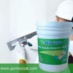 Pâte à enduire <span class=keywords><strong>et</strong></span> à plâtrer murale prête à l'emploi GM12, mastic acrylique - Product Image 4