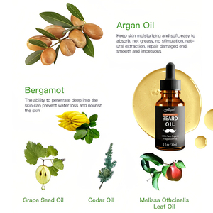 Olio per <span class=keywords><strong>Barba</strong></span> all'Acido Ialuronico a Base di Erbe, Profumo Personalizzato, Etichetta Privata, Olio Naturale e Biologico per la Crescita di <span class=keywords><strong>Capelli</strong></span> e <span class=keywords><strong>Barba</strong></span> per Uomini - Product Image 3