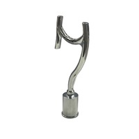 Pièces personnalisées en métal aluminium CNC Crochet d'aménagement paysager OEM pour la fixation de crochet de portée d'extension pour poteau d'extension