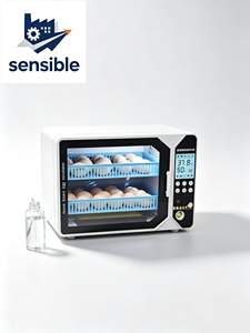 Incubateur automatique numérique Sensible 70 œufs grande capacité avec écran LED et retournement automatique pour œufs de poule - Product Image 4