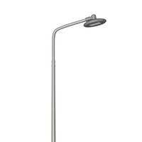 Luminaires de rue LED 30W 40W 60W 70W 90W 100W 120W avec couvercle en verre trempé et polycarbonate