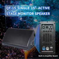 Sinbosen Professionnel QF-15 2 Voies Haut-Parleur 450W Power Sound Line Array Puissant Moniteur de Scène Haut-Parleur Actif