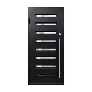 Puerta <span class=keywords><strong>Exterior</strong></span> Abatible de Acero Blindado con Diseño de Seguridad, Aislamiento Térmico y Personalización para Casas y Villas - Product Image 2