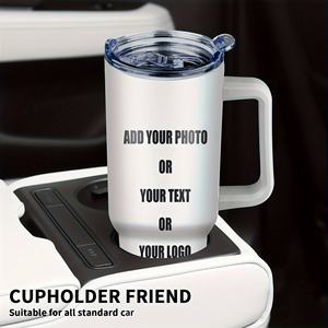 Изготовленный на заказ логотип 40oz стаканы 304 нержавеющей стали вакуумная кружка изолированный 40oz стакан с ручкой и крышками - Product Image 5