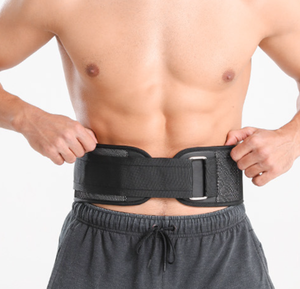 Cintura regolabile per allenamento da palestra per sollevamento pesi inferiore per sollevamento pesi cintura di sollevamento pesi per uomini e donne - Product Image 2