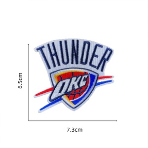 Écussons brodés thermocollants ou à coudre des équipes de basket-ball américaines NBA, badges pour vêtements, chapeaux, sacs, décoration DIY - Product Image 5