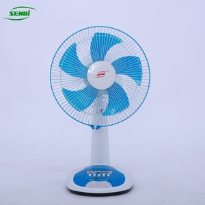 Lecteur de <span class=keywords><strong>radio</strong></span> MP3 12 ''16'' Led Light 12v Solar Rechargeable Table Fan Prix avec batterie Télécommande - Product Image 1