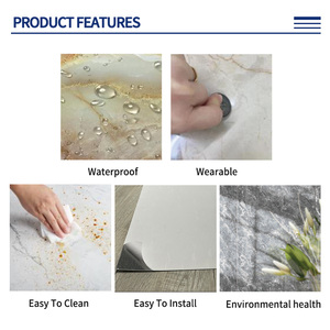 SONSILL Selbstklebende Marmor-Wandaufkleber Wasserdichte Marmor-Vergoldungs-Tapete Rolle 1200*3000MM - Product Image 4