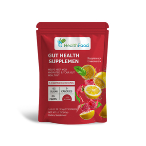Poudre de complément alimentaire pour la santé intestinale en gros OEM, saveur framboise-citron, sans sucre, stimule le métabolisme - Product Image 1