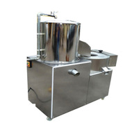 Machine à éplucher et à trancher automatique industrielle pour le lavage des pommes de terre