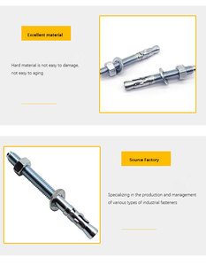 สลักยึดแบบลิ่มเกรดอุตสาหกรรม ผลิตอัตโนมัติเต็มรูปแบบ รับผลิตแบบ OEM ODM - Product Image 6