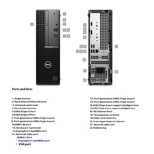 Offre Spéciale Core I5 12500 16G 512G SSD Dells Optiplex <span class=keywords><strong>7010</strong></span> <span class=keywords><strong>SFF</strong></span> 7010sff tour PC ordinateur de bureau - Product Image 2