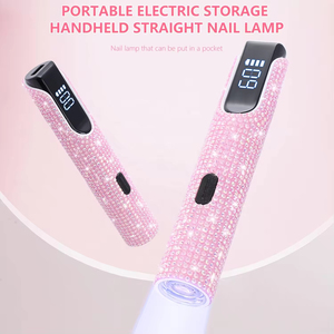 Lámpara de Uñas Portátil Recargable de 3W con Diodos LED de Secado Rápido y Pantalla LCD - Product Image 4