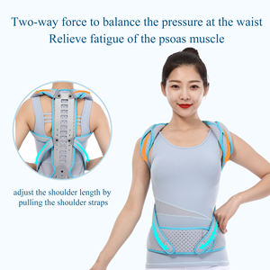 Penyangga Tulang Belakang Toraks Lumbar yang Dapat Disesuaikan untuk Koreksi Skoliosis, Penyangga Tulang Belakang Panjang untuk Perawatan Postur Tubuh Saat Duduk yang Tidak Benar - Product Image 2