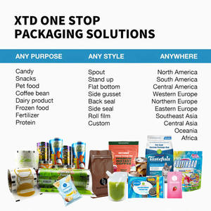 Empaquetado de Plástico Personalizado para Alimentos, Bolsas de Embalaje con Cierre para Camarones, Impresión Táctil, Bolsas Laminadas con Cierre para Cebo de Pesca - Product Image 4