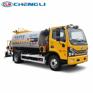 รถบรรทุกจ่ายยางมะตอยอัจฉริยะ Dongfeng D7 4x2 7000 ลิตร พร้อมระบบพ่นบิทูเมนสำหรับงานก่อสร้างถนน - Product Image 2