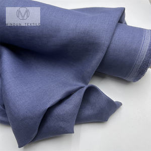 Mindun vente en gros par rouleaux personnalisé épais blanc naturel 100% pur <span class=keywords><strong>lin</strong></span> tissus pour chemises rideaux <span class=keywords><strong>tissu</strong></span> nul - Product Image 2