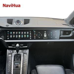 Navihua New Design Dual Screen Android Multimedia Car <b>Stereo</b> GPS Navigation Android Auto Head Unit for Porsche Macan 2014-2017 - Product Image 3