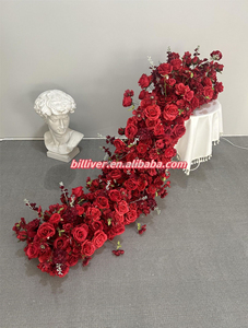Nuovo matrimonio trascinante fiore <span class=keywords><strong>finestra</strong></span> di visualizzazione per la proposta di decorazione fiori artificiali matrimonio fiori di seta decorazioni fiori - Product Image 5