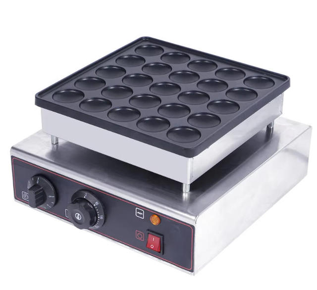 Commercial Electric Pancake Maker 1KW Automatic Pancake Machine for Restaurant Hotel Breakfast Buffet