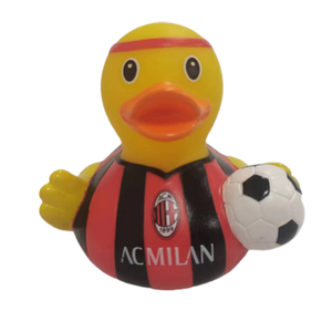 Customized Cute Pvc Football Duck Plastic Mini Action Figures Vinyl Anime Figure Toys Craft - Product Image 1