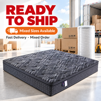 Matelas Compressé Orthopédique à Ressorts Ensachés en Boîte – Tailles Queen et King – En Stock