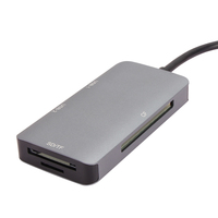 Hub USB VCOM 5Gbps 3.0 à 5 ports, station d'accueil, lecteur de cartes USB vers TF SD CF pour la transmission de données informatiques