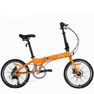 Bicicleta plegable inteligente de color blanco, precio barato, bicicleta rusa de una sola velocidad - Product Image 2