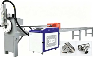 Machine de découpe automatique de tuyaux CNC, coupe-tuyaux métalliques industriels avec lame de 200 mm et 380 V pour la fabrication - Product Image 3