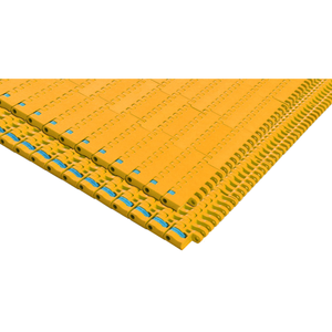 7300 Serie 19,05mm Teilung 8,7mm Dicke Flachkantige Blattketten-Netzwerkkette aus Kunststoff für Lebensmittel & Getränke mit 3 Jahren Garantie - Product Image 1