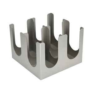 בית קפה אביזרים מארגן עם <span class=keywords><strong>4</strong></span> תא מתקן נירוסטה רשת נירוסטה ישר גביע - Product Image 2
