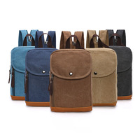 Sac bandoulière vintage en toile de haute qualité pour homme, avec logo personnalisé, sac à bandoulière décontracté et tendance, sac messager multi-poches