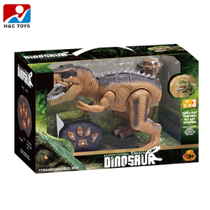 Colorido LED caminando Tyrannosaurus Rex dinosaurio juguete eléctrico <span class=keywords><strong>Robot</strong></span> de <span class=keywords><strong>Control</strong></span> remoto con tema Animal juguete de plástico luces brillantes - Product Image 6