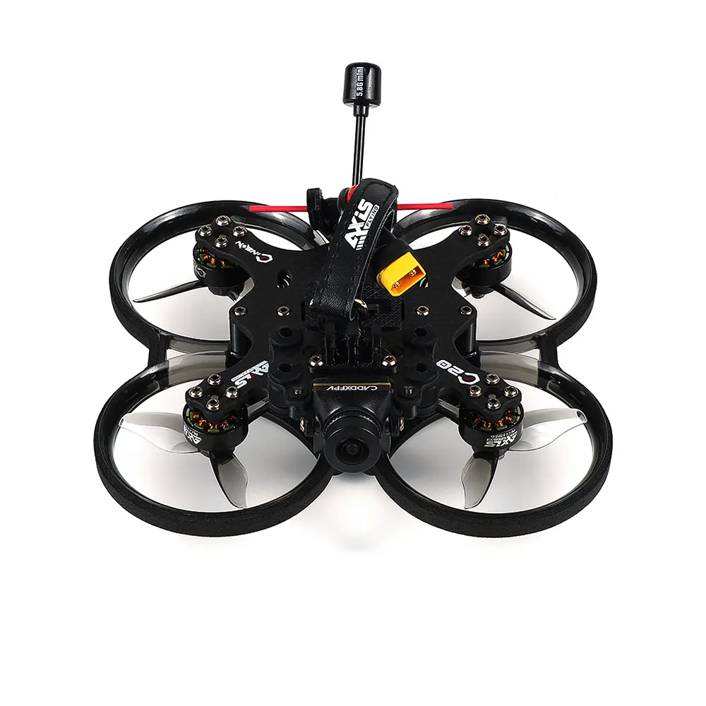 Costruzione Axisflying Cineon C20 V2 4K HD drone programmabile con luci a LED