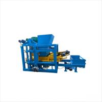 Machine automatique hydraulique de fabrication de blocs creux en béton QT4-25 avec PLC